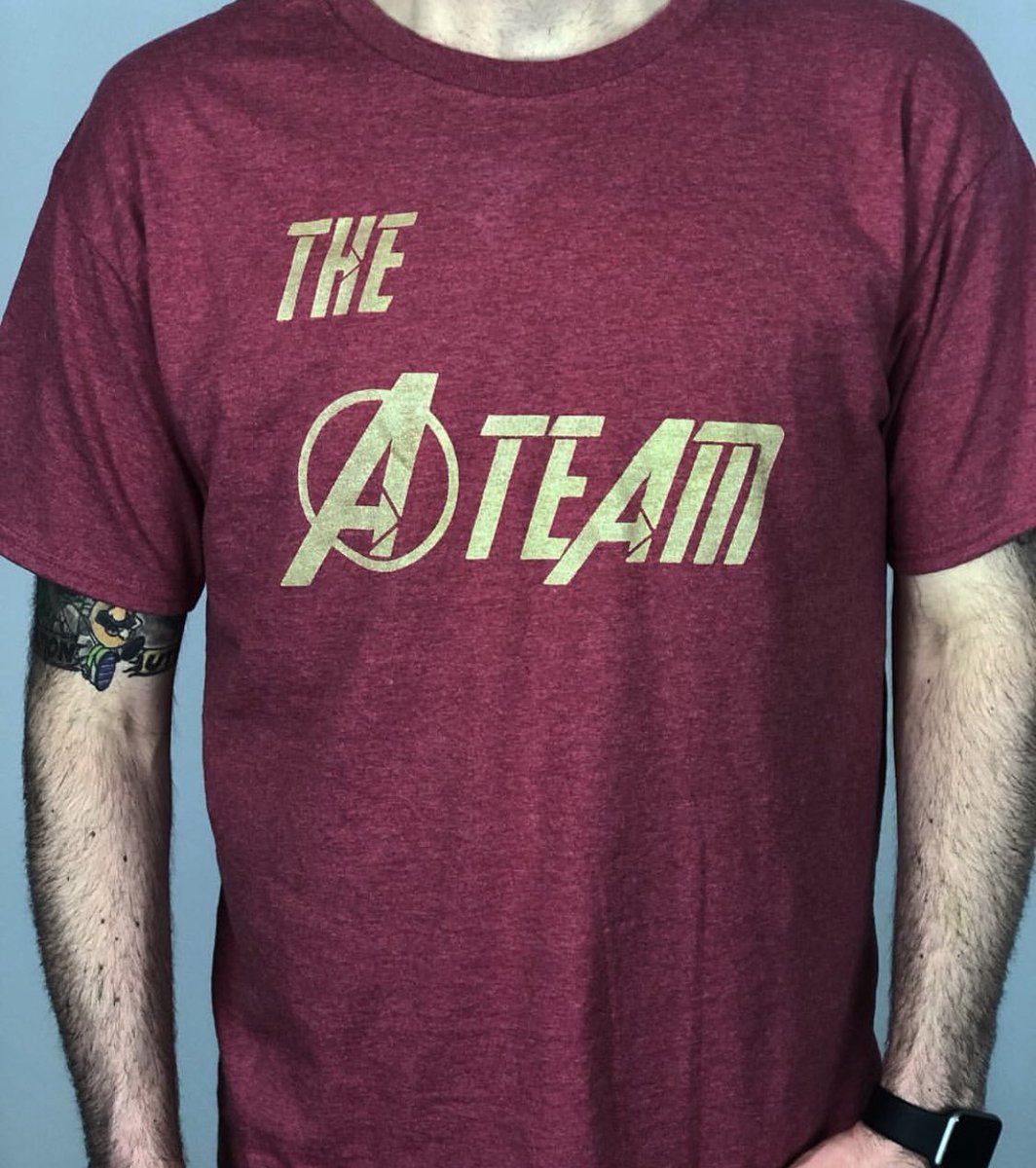 MoonLitBand's tweet photo. Not sure about you, but the excitement for Friday is much like Christmas at the Brouillard house.
.
.
#avengers #avengersendgame #ateam #marvel #captainmarvel #captainamerica #thor #ironman #movies #avengerscosplay #disney #disneymarvel #marveltee #superhero #etsy #etsyshop https://t.co/k1XrK8EJkM