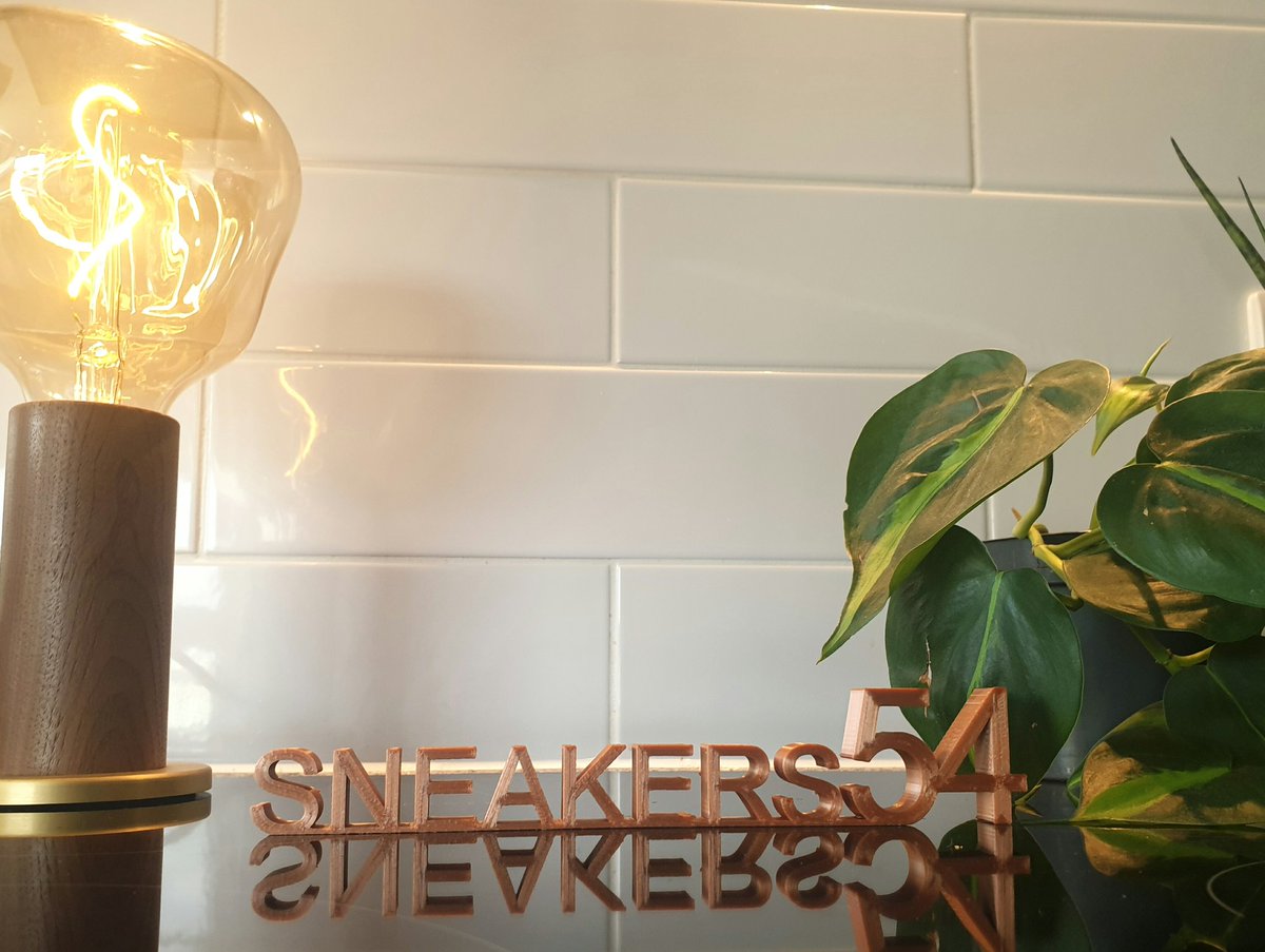 AdditiveLDN's tweet image. Bespoke print [ Sneakers54 ] for one of the most listened to Jazz Funk &amp;amp; Soul DJ's in the world (and our personal fav). @DJ_Koal_Bee thanks for ordering! Catch his shows on sneakers54.podomatic.com 
Colour: Rose Gold/Copper 
#bespoke #3d #3dprints #jazz #funk #soul #additiveLDN