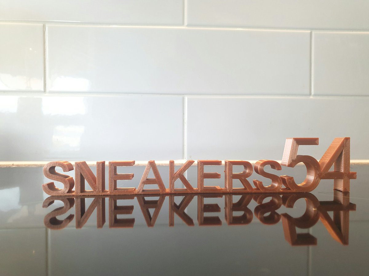 AdditiveLDN's tweet image. Bespoke print [ Sneakers54 ] for one of the most listened to Jazz Funk &amp;amp; Soul DJ's in the world (and our personal fav). @DJ_Koal_Bee thanks for ordering! Catch his shows on sneakers54.podomatic.com 
Colour: Rose Gold/Copper 
#bespoke #3d #3dprints #jazz #funk #soul #additiveLDN