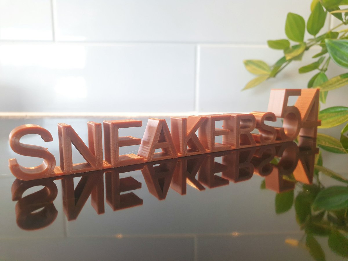 AdditiveLDN's tweet image. Bespoke print [ Sneakers54 ] for one of the most listened to Jazz Funk &amp;amp; Soul DJ's in the world (and our personal fav). @DJ_Koal_Bee thanks for ordering! Catch his shows on sneakers54.podomatic.com 
Colour: Rose Gold/Copper 
#bespoke #3d #3dprints #jazz #funk #soul #additiveLDN