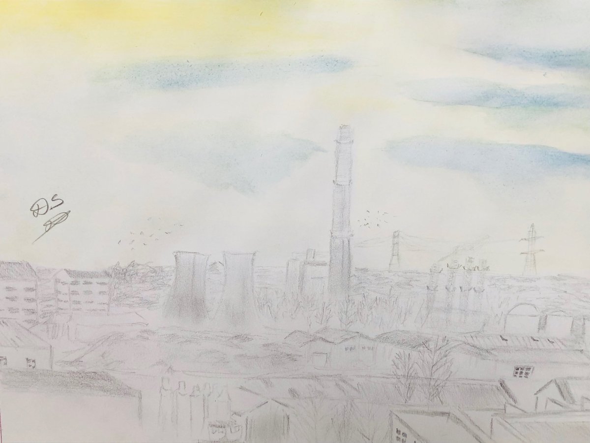 petitelune9's tweet photo. The view        #draw #drawing #art #sketch #watercolor #painting #pencil #artwork #dessin https://t.co/ZzA8dA3bL0