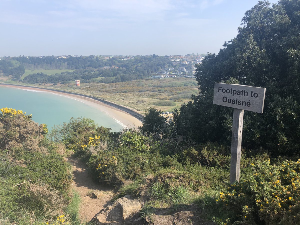 SMcCJersey's tweet photo. Walking out west! Nearly time for the @JerseyMencap South Coast Challenge! ☀️ https://t.co/SFZ1WvTmA4