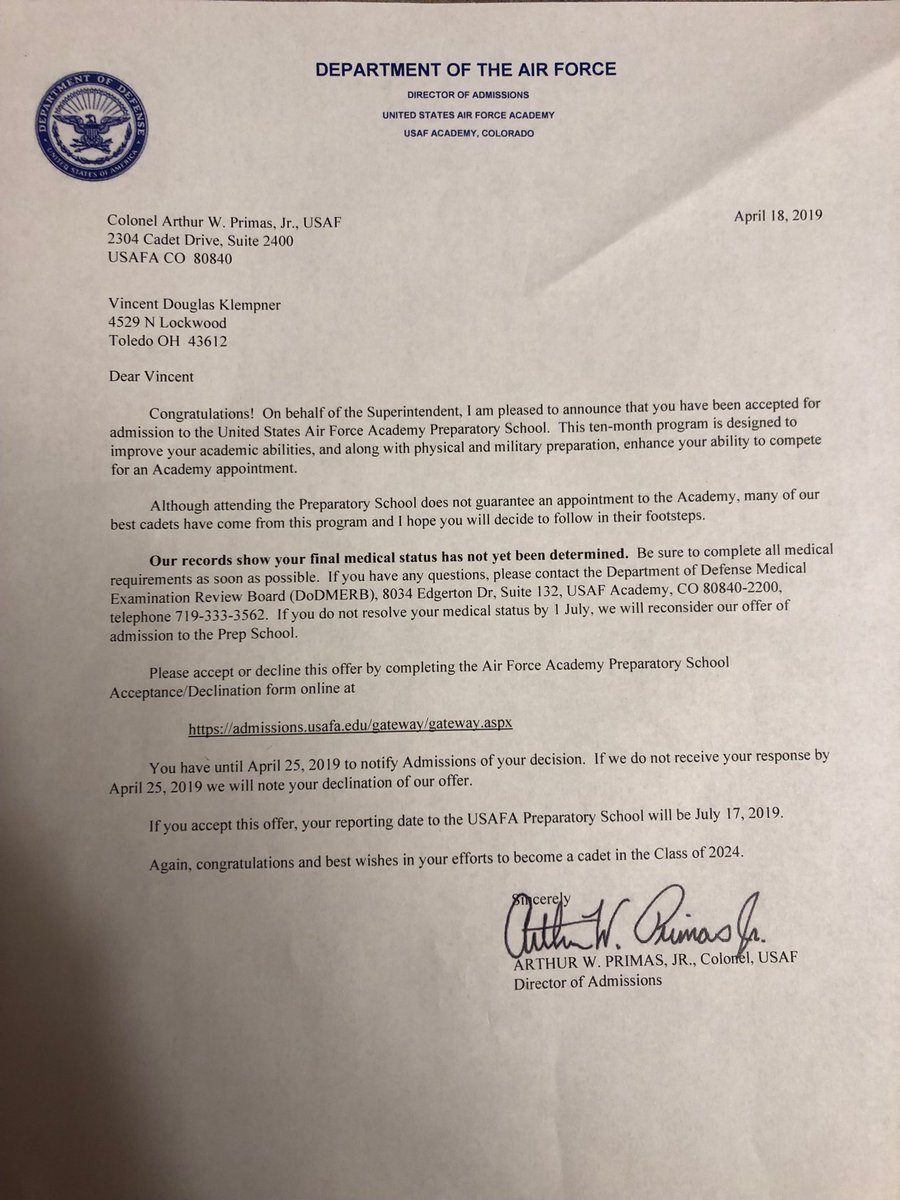 ⁦<a href="/vklemp_/">Vinnie Klempner</a>⁩  You continue to make us proud! Looking forward to this next phase. Can’t wait to see you do your thing on the field 🏈⚡️CONGRATS AF