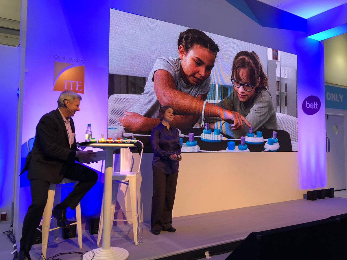 Code Jumper being showcased at Bett in 2019.