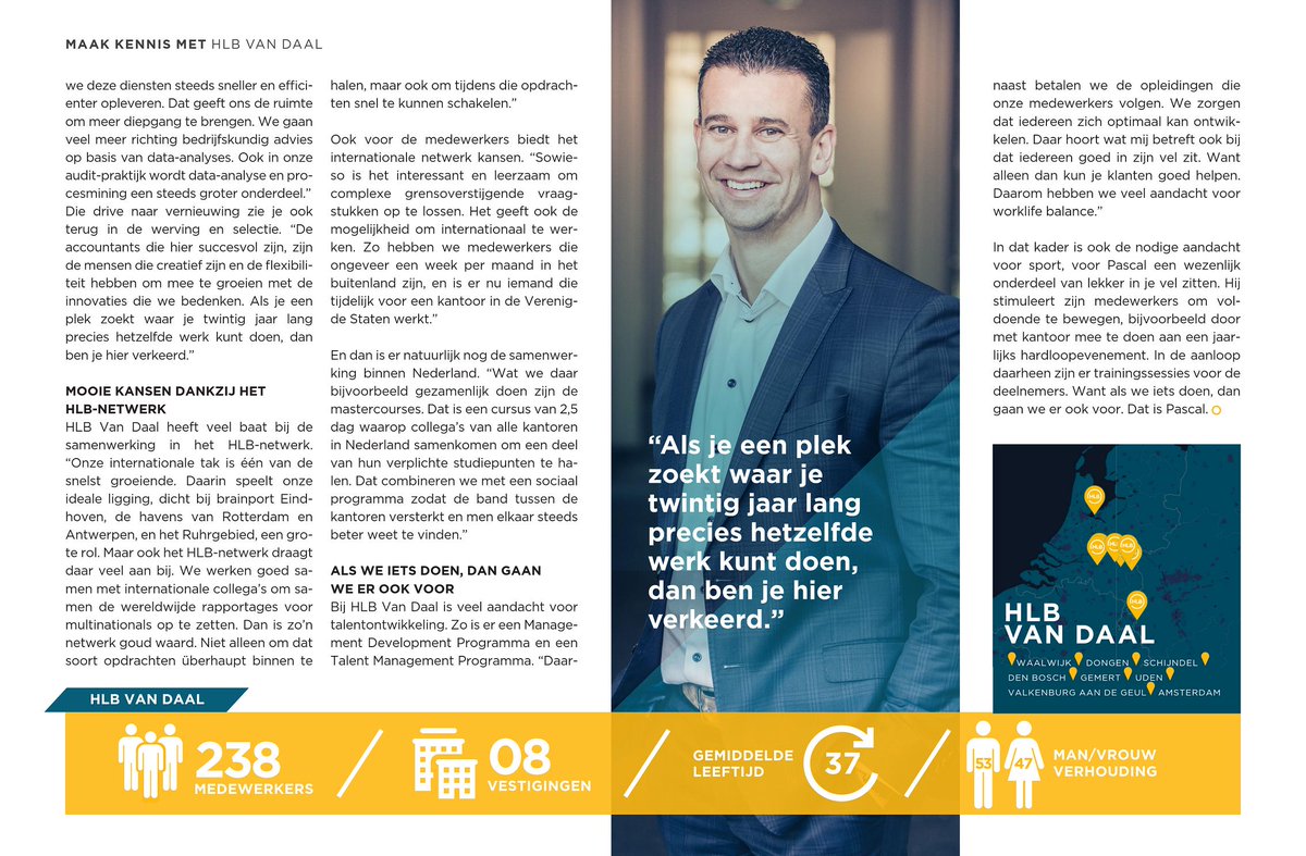 'We werken hier continu aan het vernieuwen van onze dienstverlening' Voor het hele interview met Pascal lees dan snel verder.