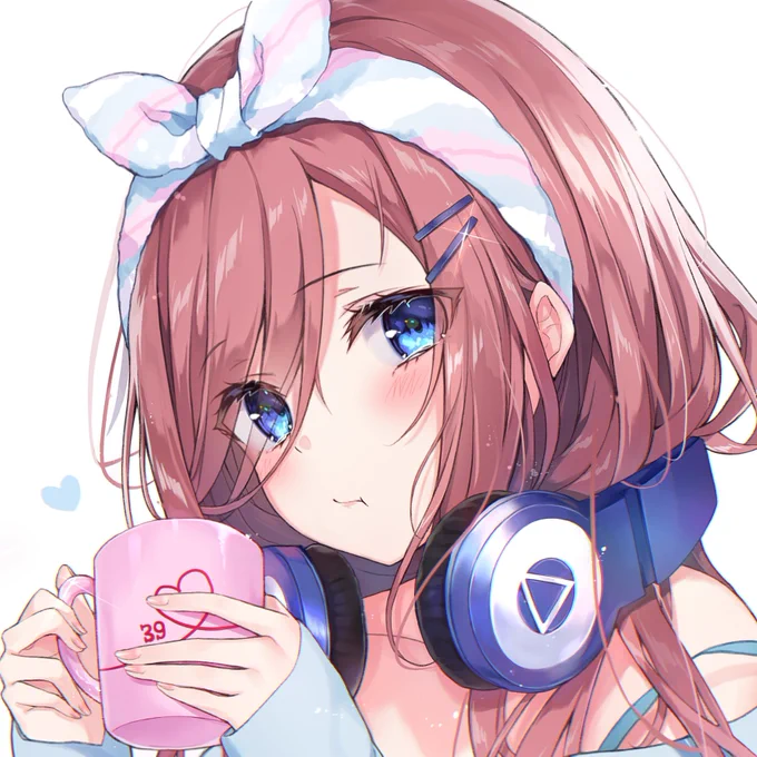 三玖ちゃんのお顔完成(๑˃̵ᴗ˂̵)و 