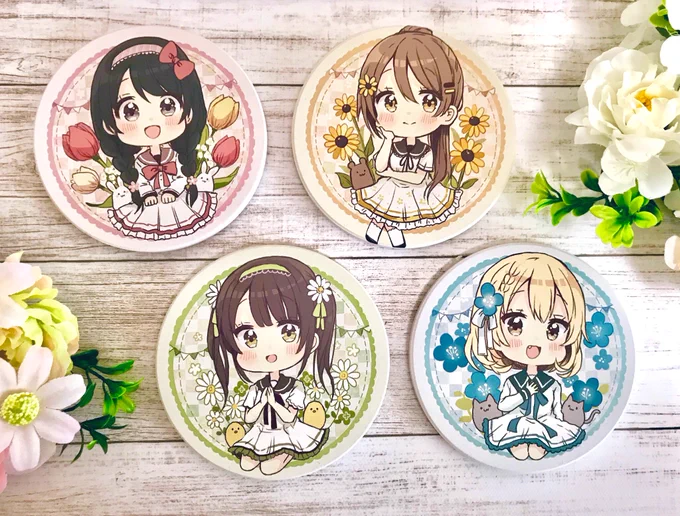 白雲石コースター届きました!石のコースターは高級感あっていいですね 
