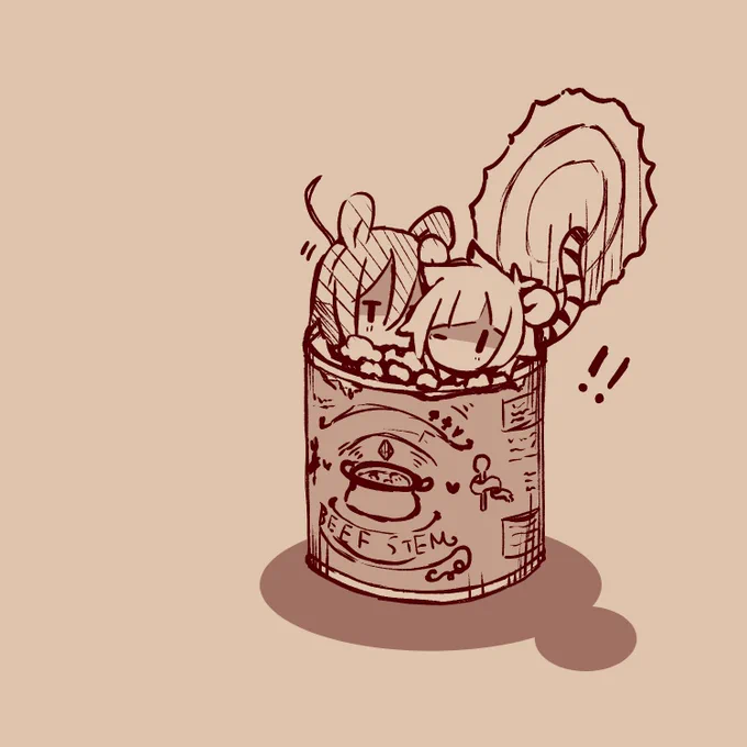 どすあちのかんづめ 
