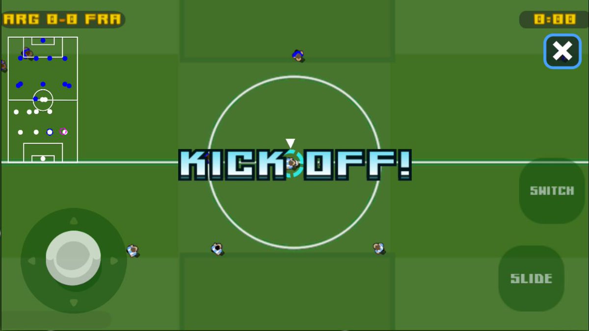 micro_soccer's tweet photo. MicroSoccer 2 - download from FREE on iOS https://t.co/umjmXtKQI9   #gamedev #indiedev #IDRTG #indiegame #football #soccer https://t.co/7XyXtXUSkl