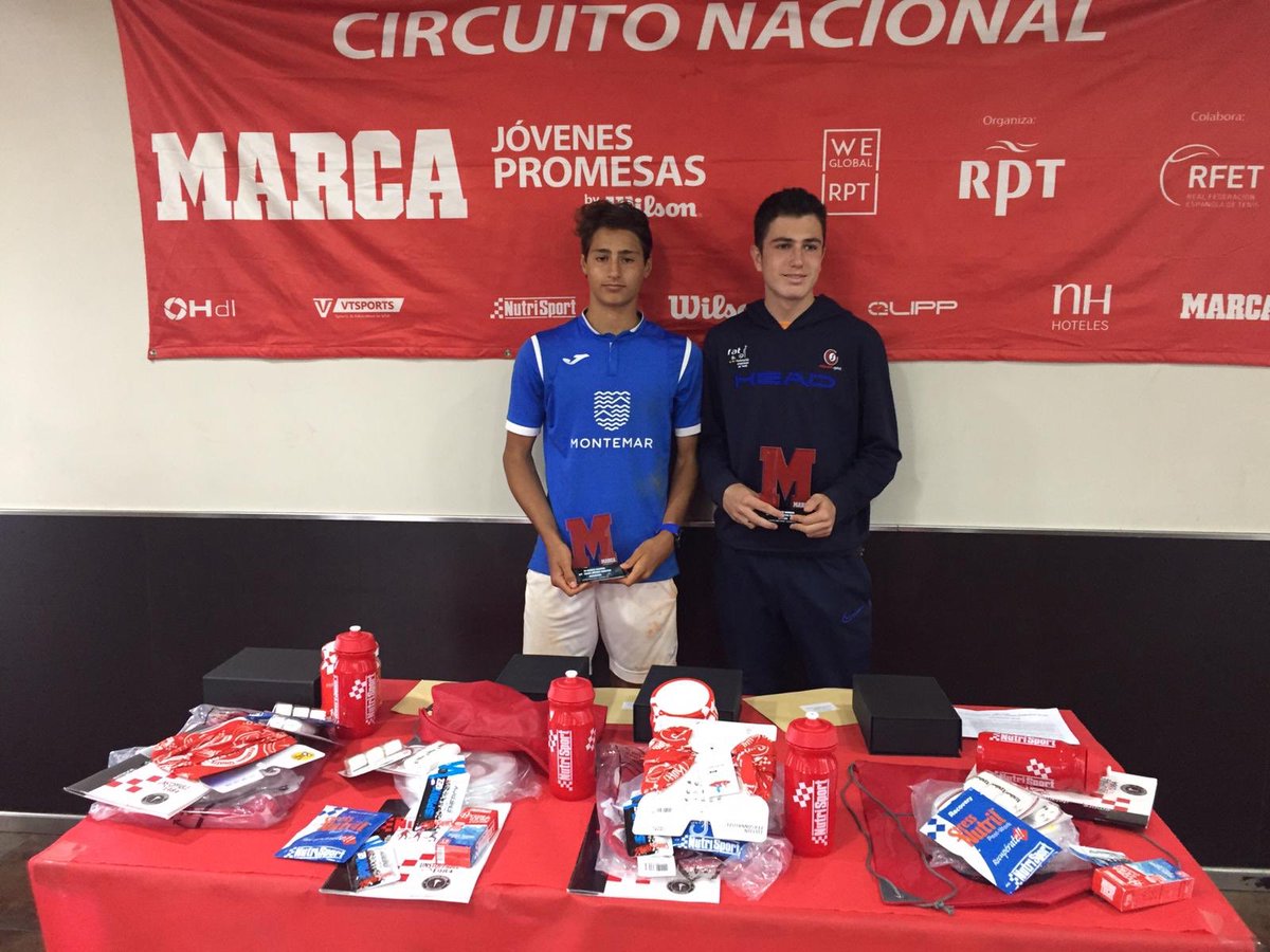 Final masculina: Daniel Sancho Arbizu gana a Alvaro Soler Santamaría por 7/5 6/2 en Valencia <a href="/CtCarlet/">Club de tenis Carlet</a> 
de la  5ª prueba del 24 Circuito Nacional <a href="/MarcaTMF/">MARCA Polideportivo</a> <a href="/rptenis/">RPTenis</a> Jòvenes Promesas by <a href="/WilsonTenisEsp/">Wilson Tenis España</a> con apoyo @spaintenis <a href="/fedteniscv/">Federación de Tenis de la Comunidad Valenciana</a> <a href="/RPTtourbyMarca/">RPT Circuitos Nacionales MARCA</a>