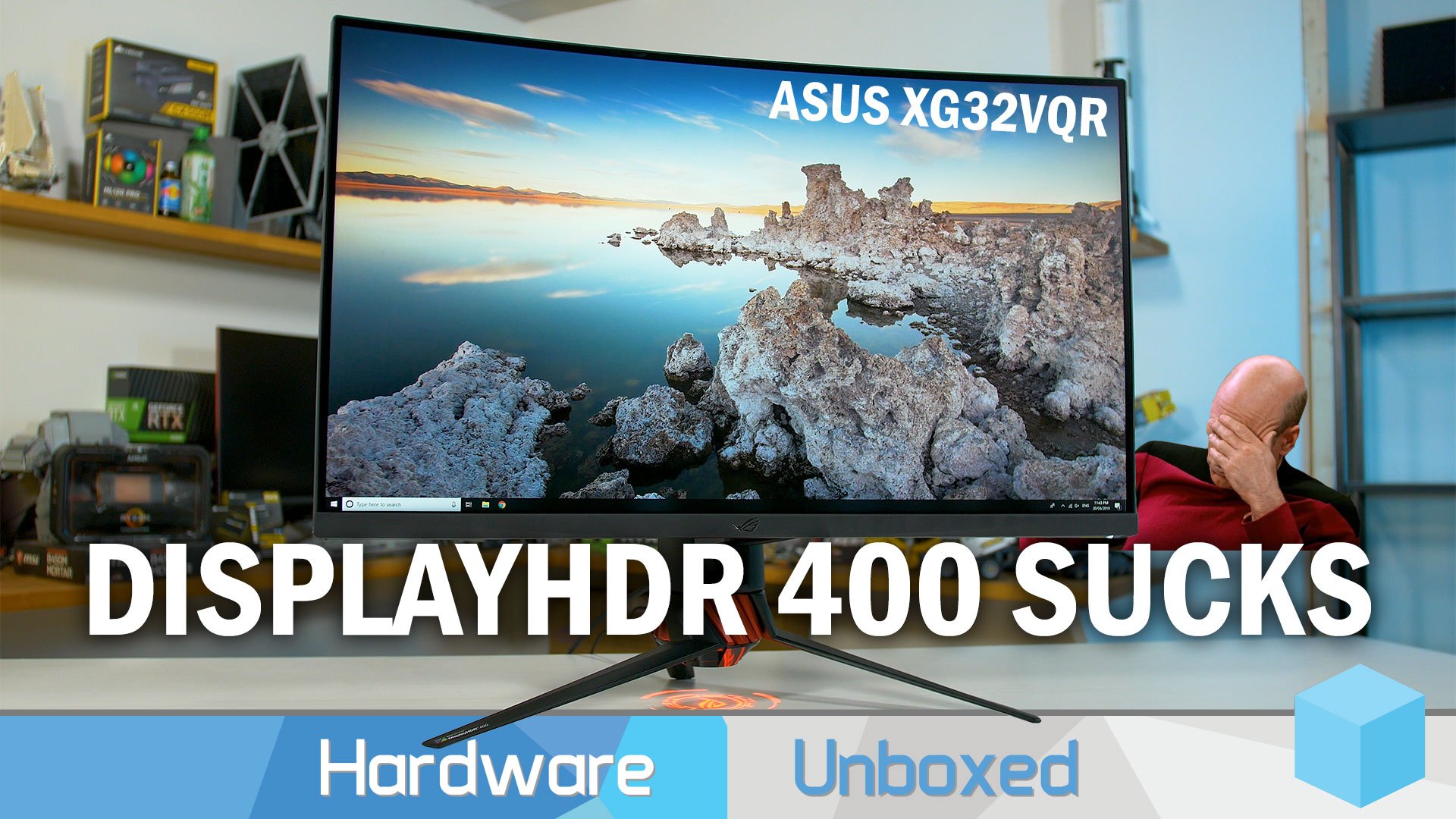 Hardware Unboxed on Twitter "The brand new Asus XG32VQR was built with HDR gaming in mind