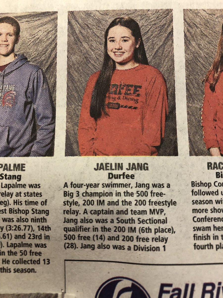 Durfee Athletics على تويتر: "Congratulations to Jaelin Jang, Abby Durfee Athletics على تويتر: "Congratulations to Jaelin Jang, Abby