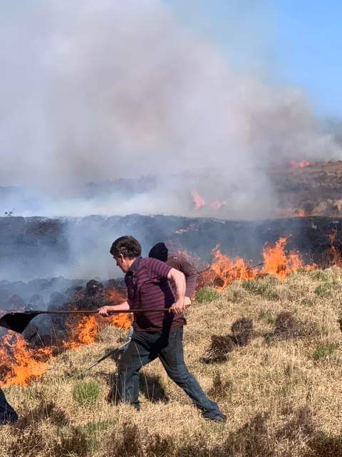 GregHughes2's tweet image. I'm the absence of help from the state, the people of West #donegal are hiring a private helicopter to fight a gorse fire. For those who think we are moaners, imagine if this was Dublin and your house were under threat