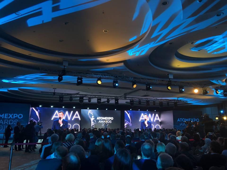 15 апреля в Сочи в рамках Международного форума «АТОМЭКСПО-2019» состоялась церемония награждения лауреатов премии «ATOMEXPO AWARDS». Эта международная профессиональная награда присуждается за вклад в развитие и использование атомных технологий для блага человечества.