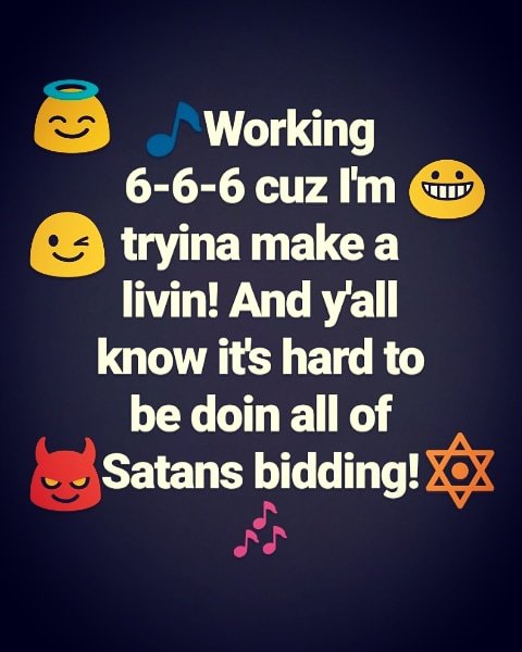 NewWitchOrder's tweet photo. https://t.co/C0PR8tDdSr "Happy Monday!"~13-1-13🔯😈 #NewWitchOrder #NWO #Magick #Witchcraft #Muslim #Christian #Jewish #Pagan #SCHMONAEY #CAOS https://t.co/fzv1WWT396