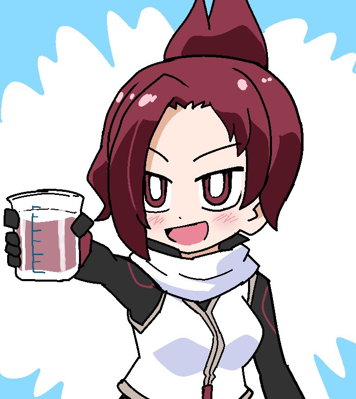 @dotno_hamutarou わかば 水飲め 