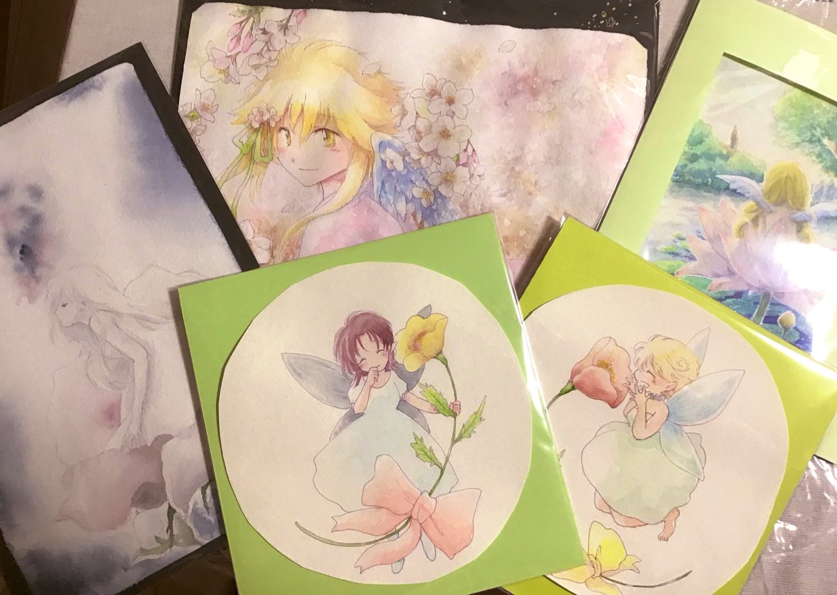 nene_reader's tweet photo. 筆屋ギャラリー様 5/7〜31(土日休廊、19時まで。最終日18時)にて #InYourHand vol.2に展示させて頂く作品たち、完成です。
この後当面展示の予定はありません。
雰囲気の違うそれぞれの子達を、どうぞ見に来てやって下さい。 https://t.co/LkWgQrS5wr