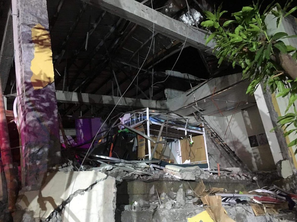 Earthquake now taguig