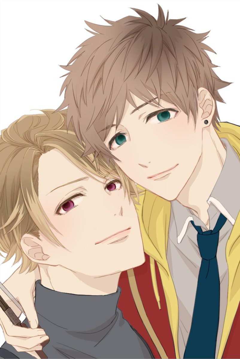 あろあ 通販再開 カラー絵の工程です 特に変わったことはしていないので 順番に並べただけですが 1枚目が完成図です 使っているのはsai2です 適当にざくざく下描き 鉛筆ツールで清書 線画の色を変えて ベースに薄いベージュを敷きます T