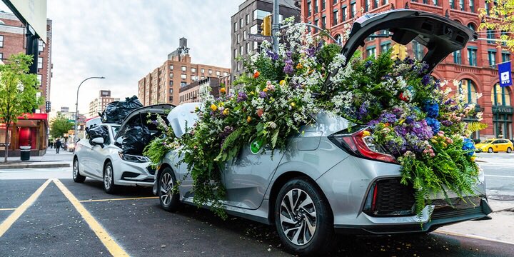 All month long you've showed us how you're adopting sustainable habits through our #StartSimple challenge. Now, we're bringing your impact to life. Just by joining Zipcar, you're reducing your carbon footprint by 1,600 lbs/year, the same as saving 32 bags of waste from landfill!