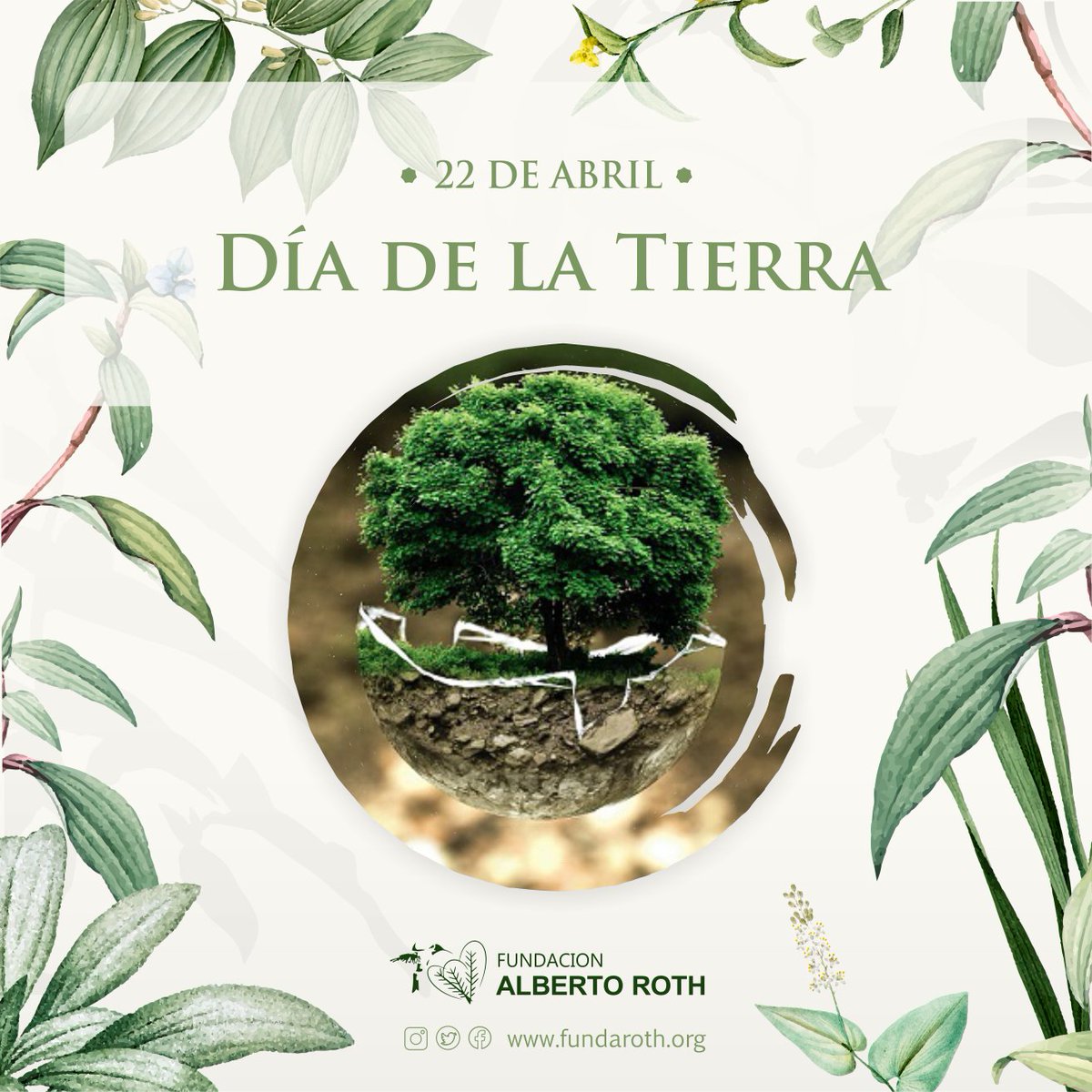 Hoy en el #CalendarioAmbiental #DíaInternacionaldelaMadreTierra🌱
¡Día para rendir homenaje a nuestro planeta y agradecerle por todo lo que nos dá! Cuidemos juntos nuestro único hogar, hoy y todos los días!

#diadelatierra #22deabril  #sustentable