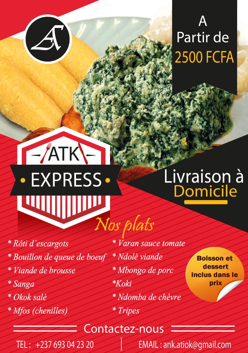 KDIS_GROUP's tweet photo. Flyer by K-DIS CONCEPTION
#Graphic_design #design_graphique #KDIS_CONCEPTION #KDIS_GROUP
Tel & Whatsapp : +237 653 80 69 62
Email : contact@kdis-group.com
Site Web : https://t.co/CUN9xYYCyw https://t.co/b31KWagTlu