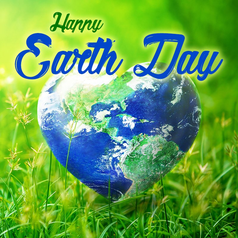 Happy Earth Day! Every green act of kindness helps take care of the planet we call home! #EarthDay #WEARESOLID