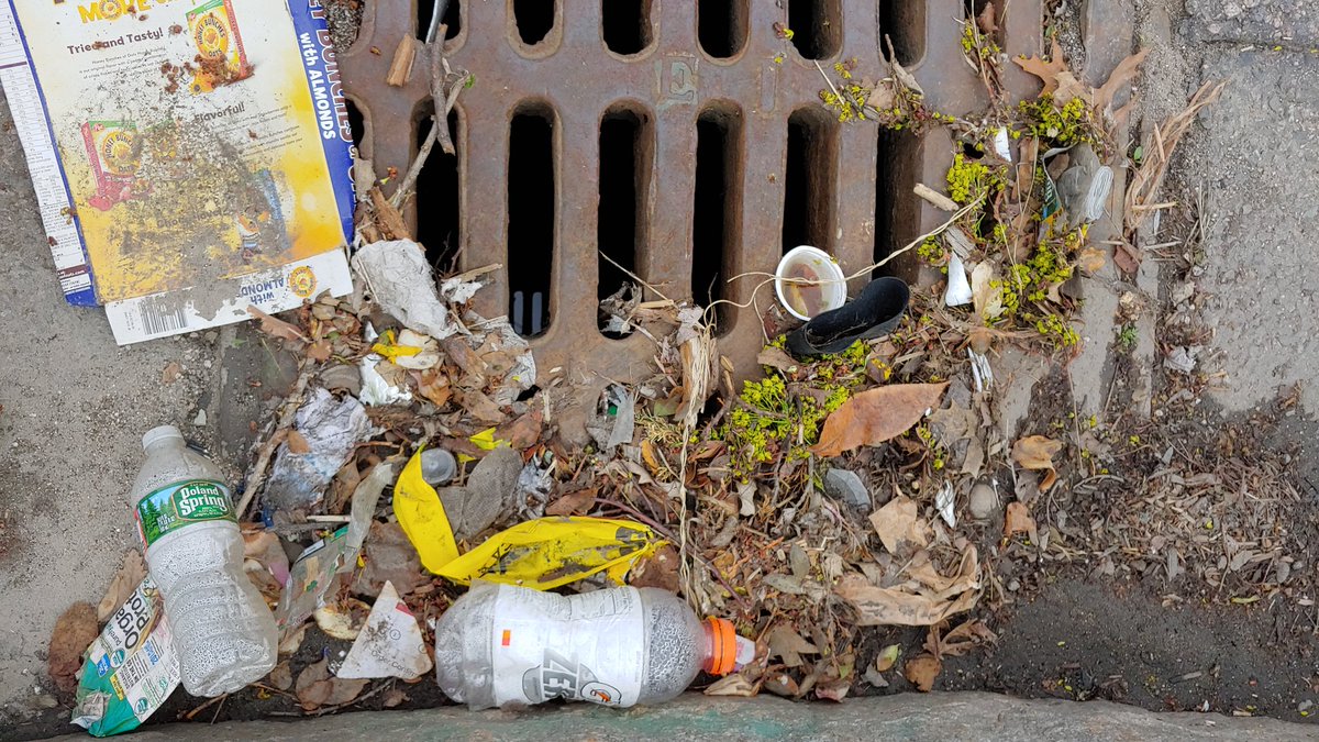EricaMattison's tweet photo. Happy #EarthDay! Do your local river a favor: download your local city/town service request app like @BOS311 or @BrookOnLine and report issues like stormdrains covered in debris (or pick up the litter yourself). #bos311 #brookonline cc @charlesriver @CharlesRiverCRC https://t.co/lBu44xgHJB