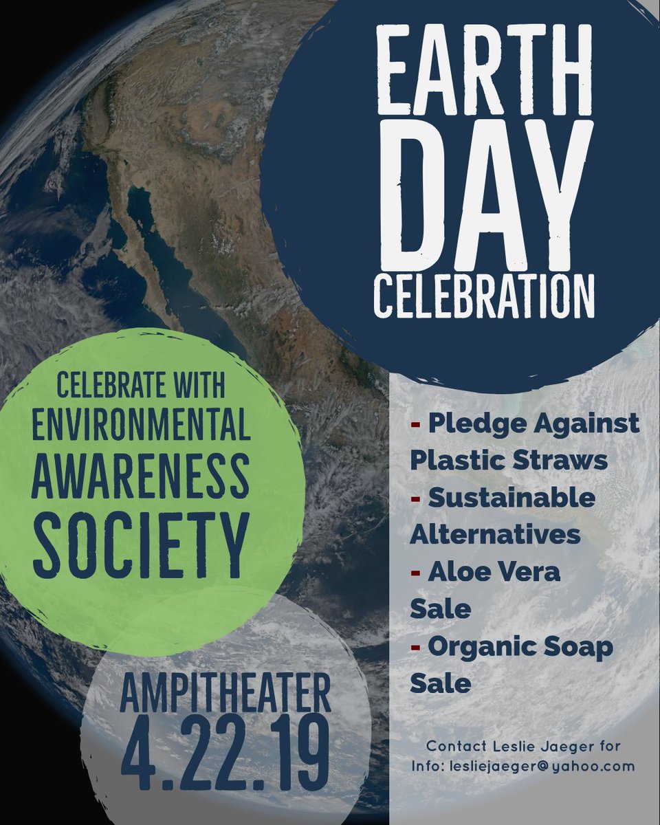 Our favorite day of the year is finally here!! 💚Join us TODAY as we celebrate Earth Day!🌍🌍
•
•
•
#EarthDay #TAMUC #makeeverydayearthday