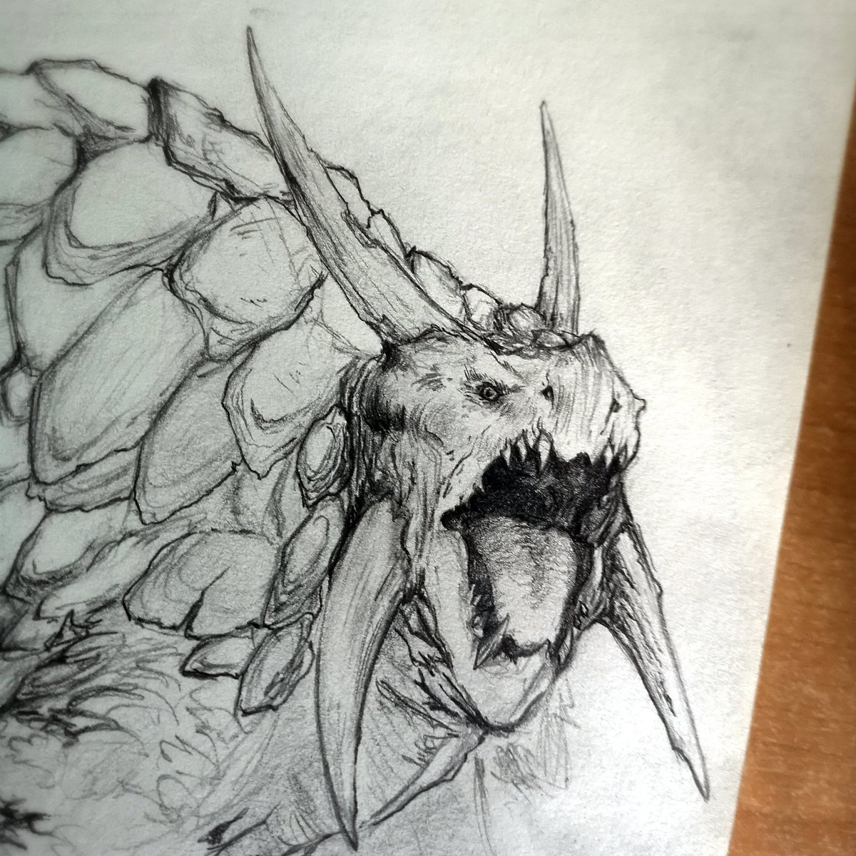 ArmorSkin_Art's tweet photo. Pronto subiré un video sobre mi trabajo a YOUTUBE!!!
Aquí os dejo un pequeño adelanto, usadlo con sabiduría jugadores!!!
.
#taraska #monsters #bnw #drawing #handmade #patreon #youtube #instagram #instadraw #twitter #creatureart #sketches #conceptstore #conceptartist #illustration https://t.co/sUJ9brw7P5