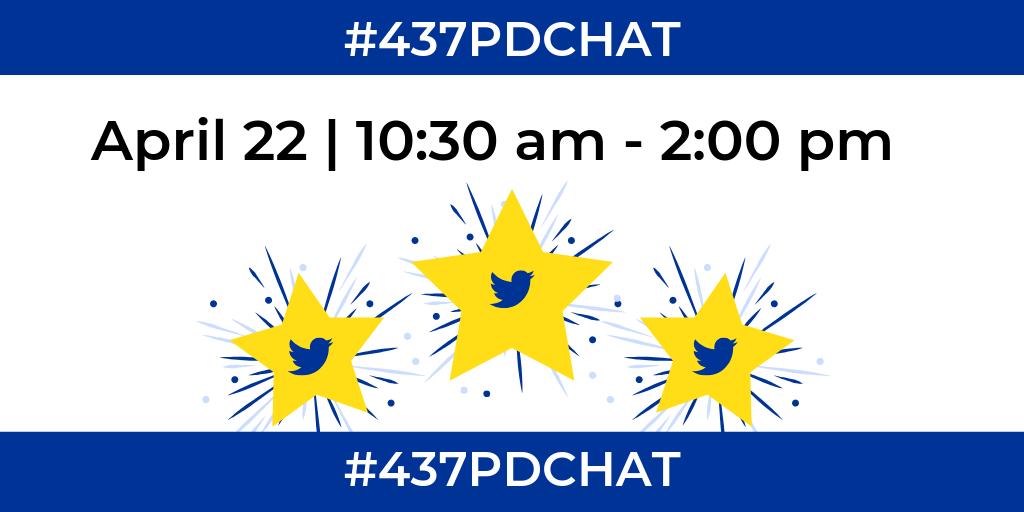 Today is the day!  #437PDCHAT will chat about K-12 Professional Development (PD) starting at 10:30 am during the USD 437 PD Mini-Conference.  Will we trend???  #437PDCHAT #USD437 #437PD #PD #Edchat #K12Talent #MillennialTalk #MondayMotivation #BestPresentation!