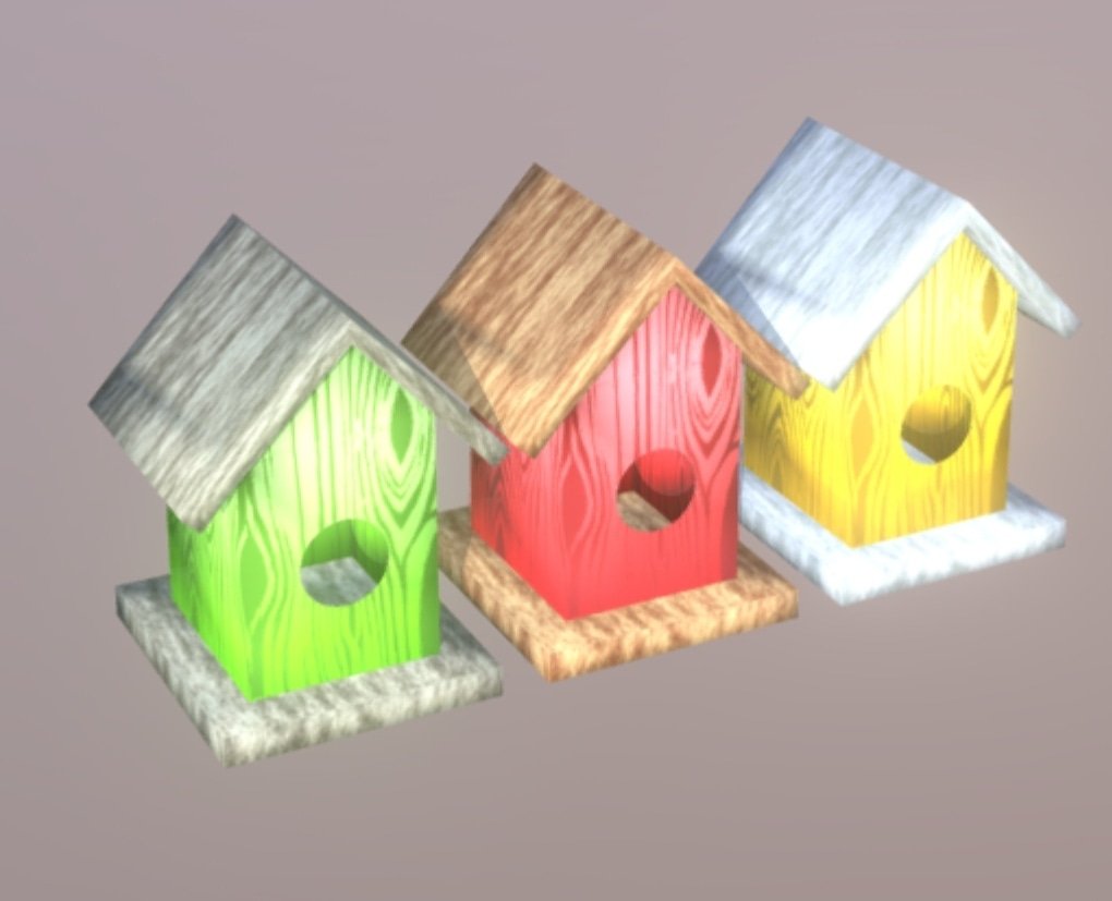 mjordan_5's tweet photo. Birdhouses.
This was a comission project I modeled and textured when I was working at Spellbound AR.
.
#spellboundAR #3DModel #3D #3DAsset #3dart #3dsmax #Art #birdhouse #GameAssets #gameart #lowpoly #render https://t.co/N3P04NXBAx