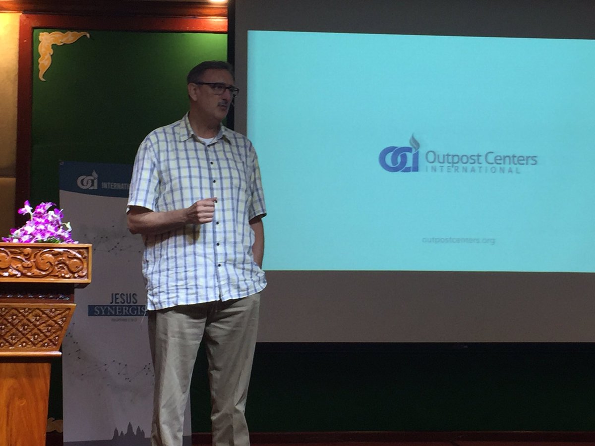 Outpostpres's tweet photo. Great to have @bobfolkenberg sharing with OCI leaders our opening night. https://t.co/0TgmZu8p6E
