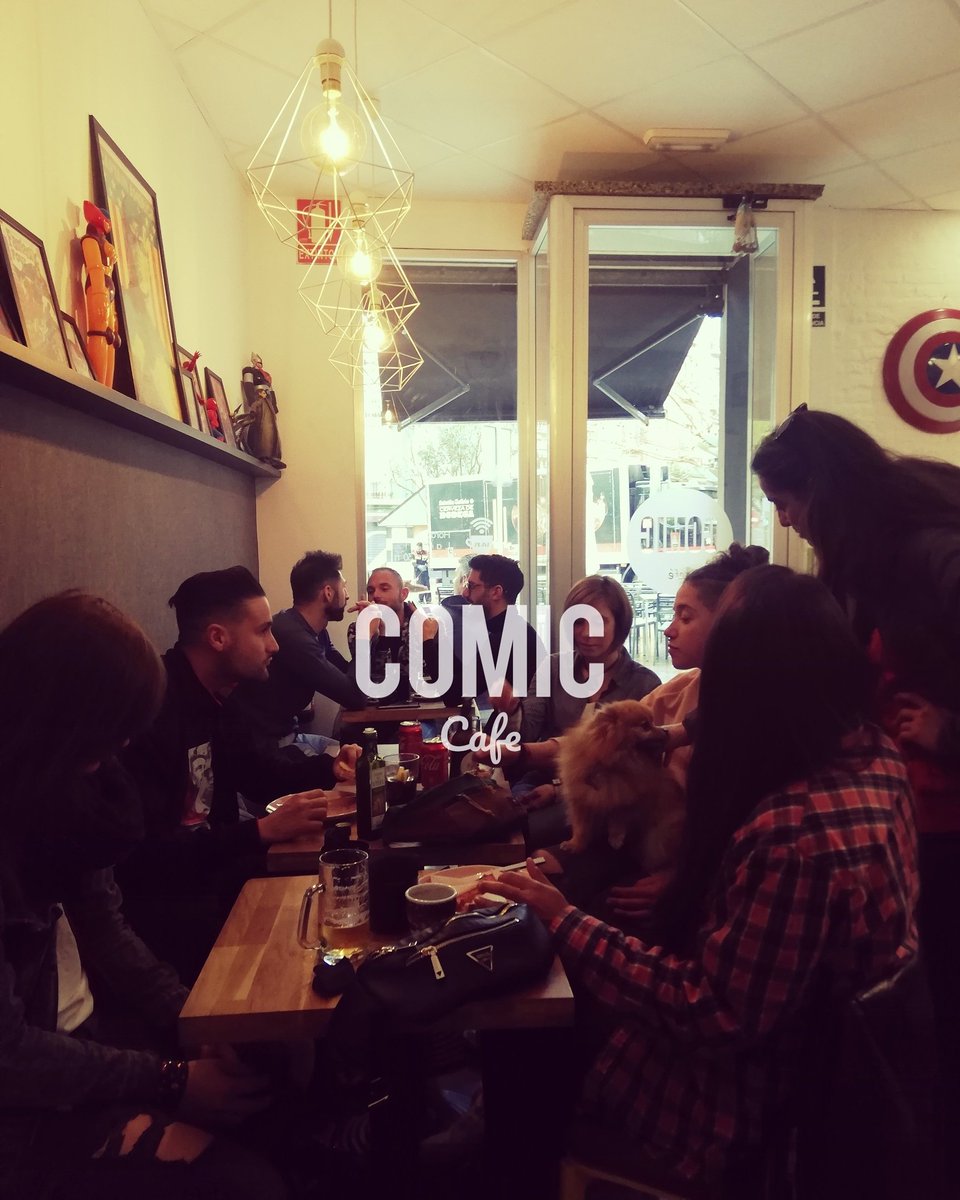 comicruzafa's tweet photo. Dias de reunión con amigos, no te quedes en casa. @comicruzafa en #valencia #ruzafa https://t.co/LOKvn93Sbk