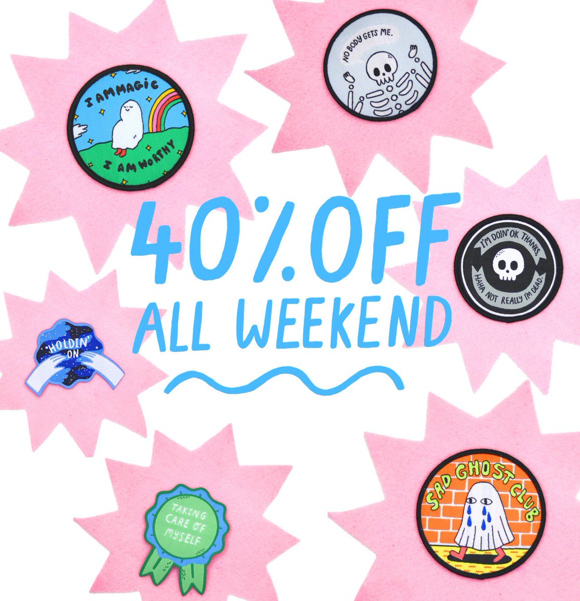 SALE ENDS AT MIDNIGHT! Save a fabulous 40% if you order today and use the code SPRING40 - https://t.co/mkbwOfdVAN
