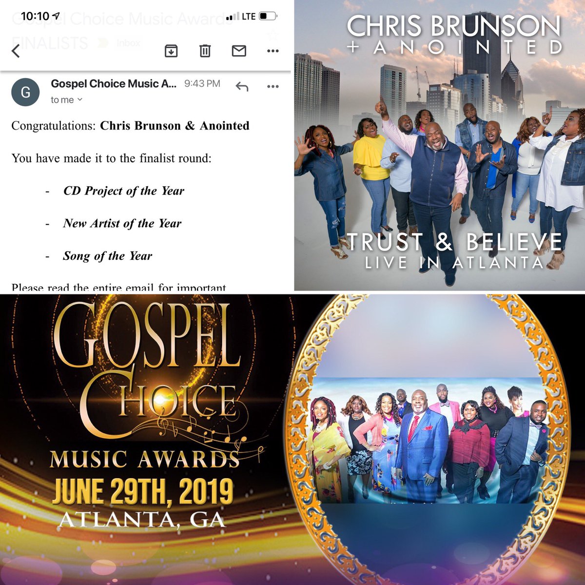 broken4greatnes's tweet image. GOD BE PRAISED!!! We made it to the final round in all categories. GodIsGood #YouCanOnlyVoteOnce #CDOfTheYear #NewArtistOfTheYear #SongOfTheYear #TrustAndBelieveLive #ISurvived #ChrisBrunsonAndAnointed  #ThankYouInAdvanceForYourVote #PleaseShare