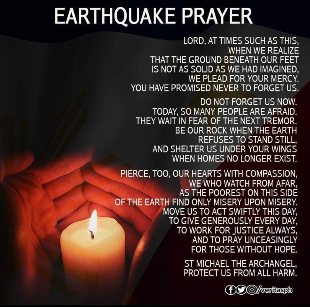 realedumanzano's tweet photo. Let’s all unite in prayer for everyone’s safety. 🙏 https://t.co/YyXqrCGZRH