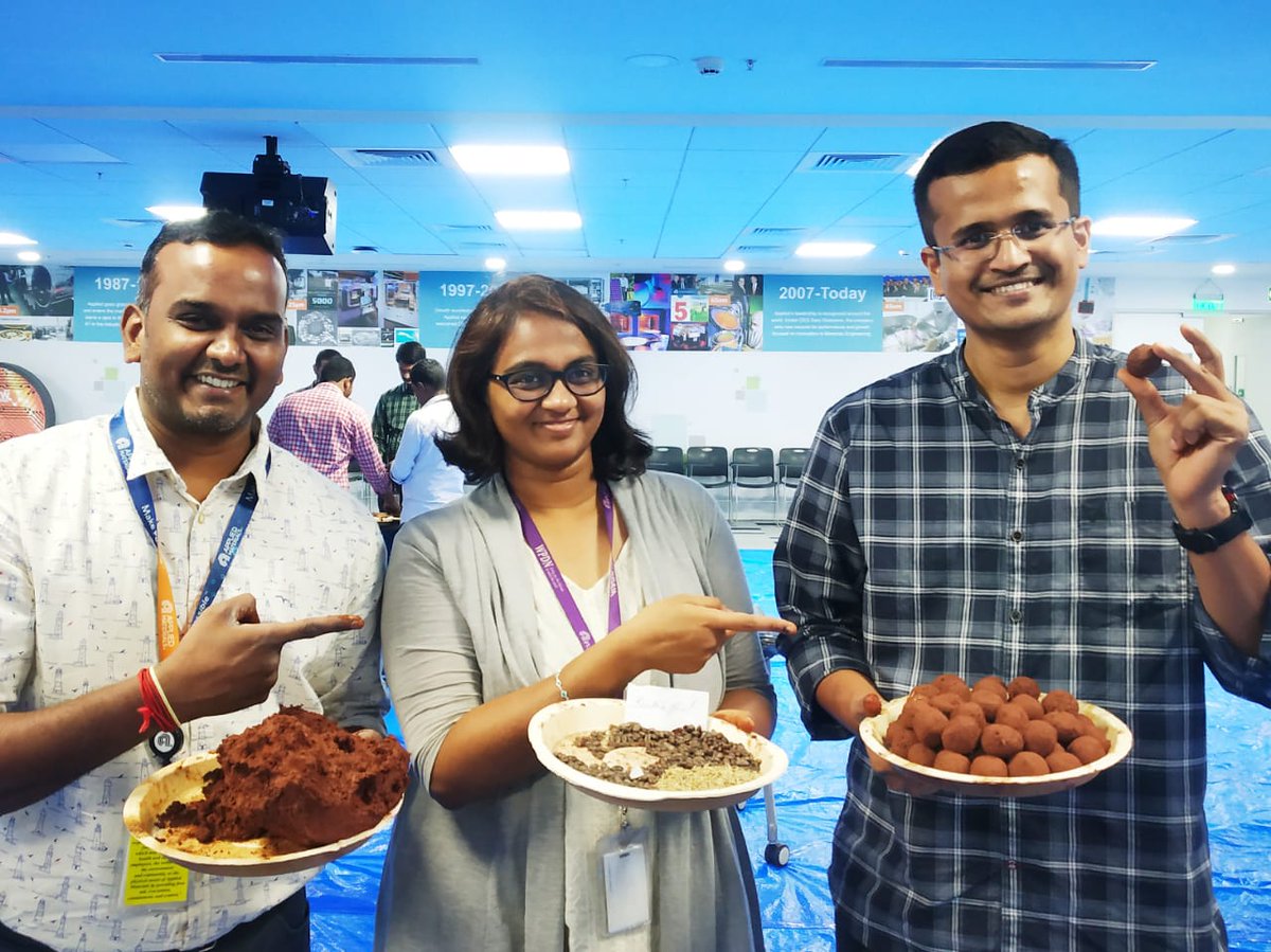 AnuroopaPereira's tweet photo. Celebrating #EarthDay at Applied Materials India by making seedballs as part of our #AppliedEarthWorks campaign. Leaders & colleagues alike doing their bit @Applied4Good @applied_news @Applied4Tech https://t.co/tExahTANva