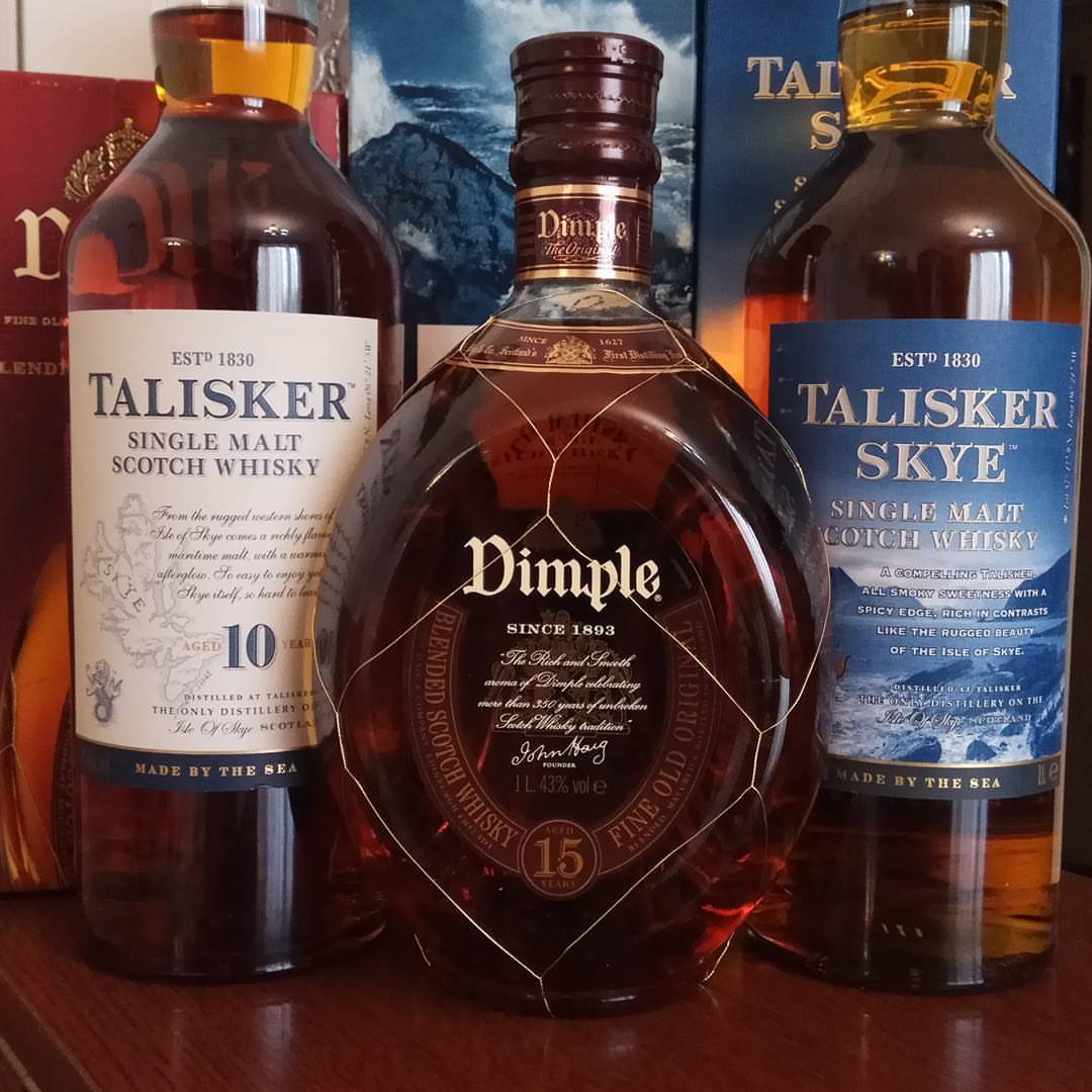 #repost @zeldima #Whisky #dimple15 #blendedscotchwhisky #dimplewhisky #talisker10