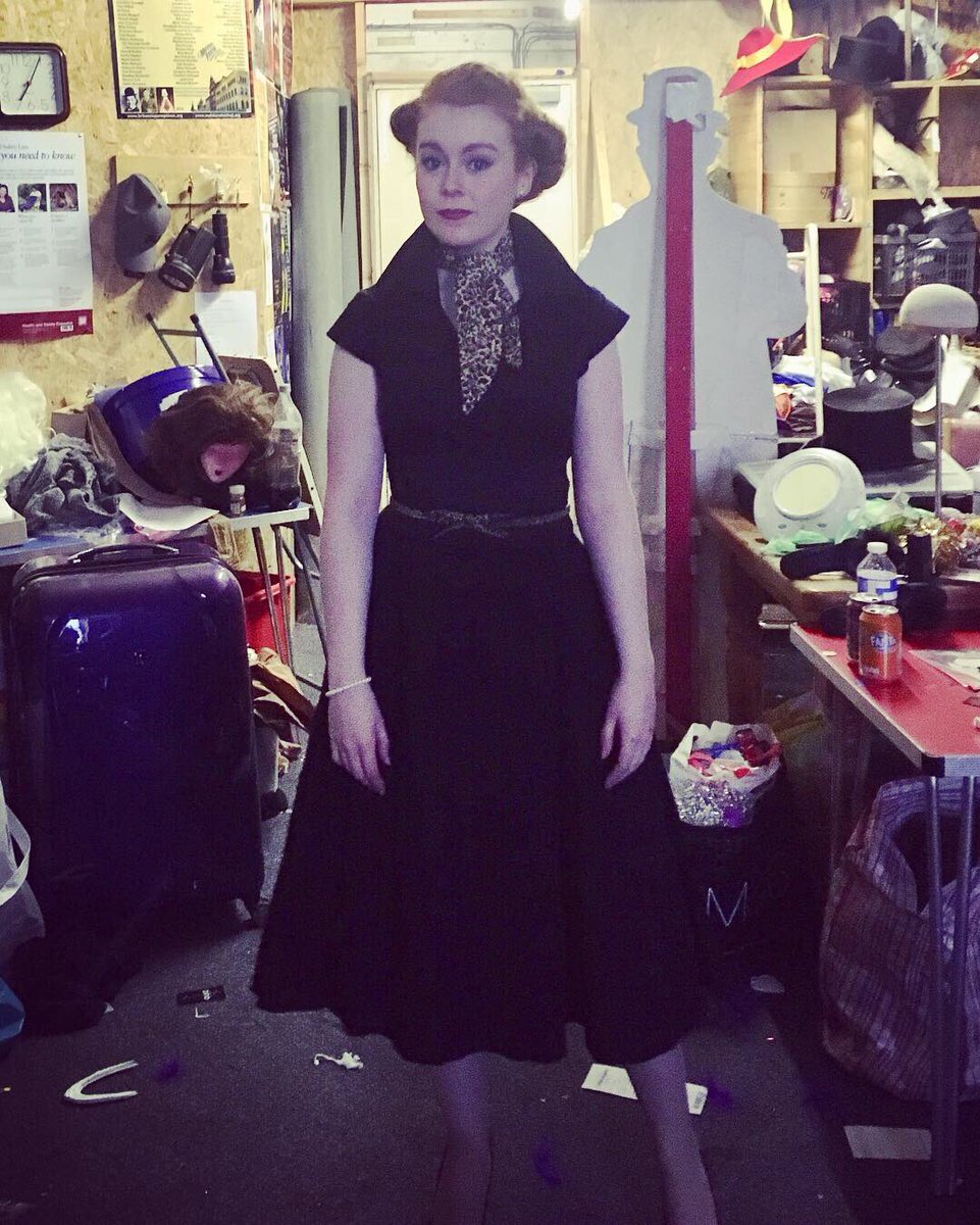 EmmaFindlay_'s tweet photo. Fab time performing at The Britannia Panopticon on Saturday!! “Oh for heaven’s sake...BARBARA” Top tip: if you want to make friends then go to the pub with a hairdo like this (Tried and tested) #twoontheroof https://t.co/C0ohisx4UZ