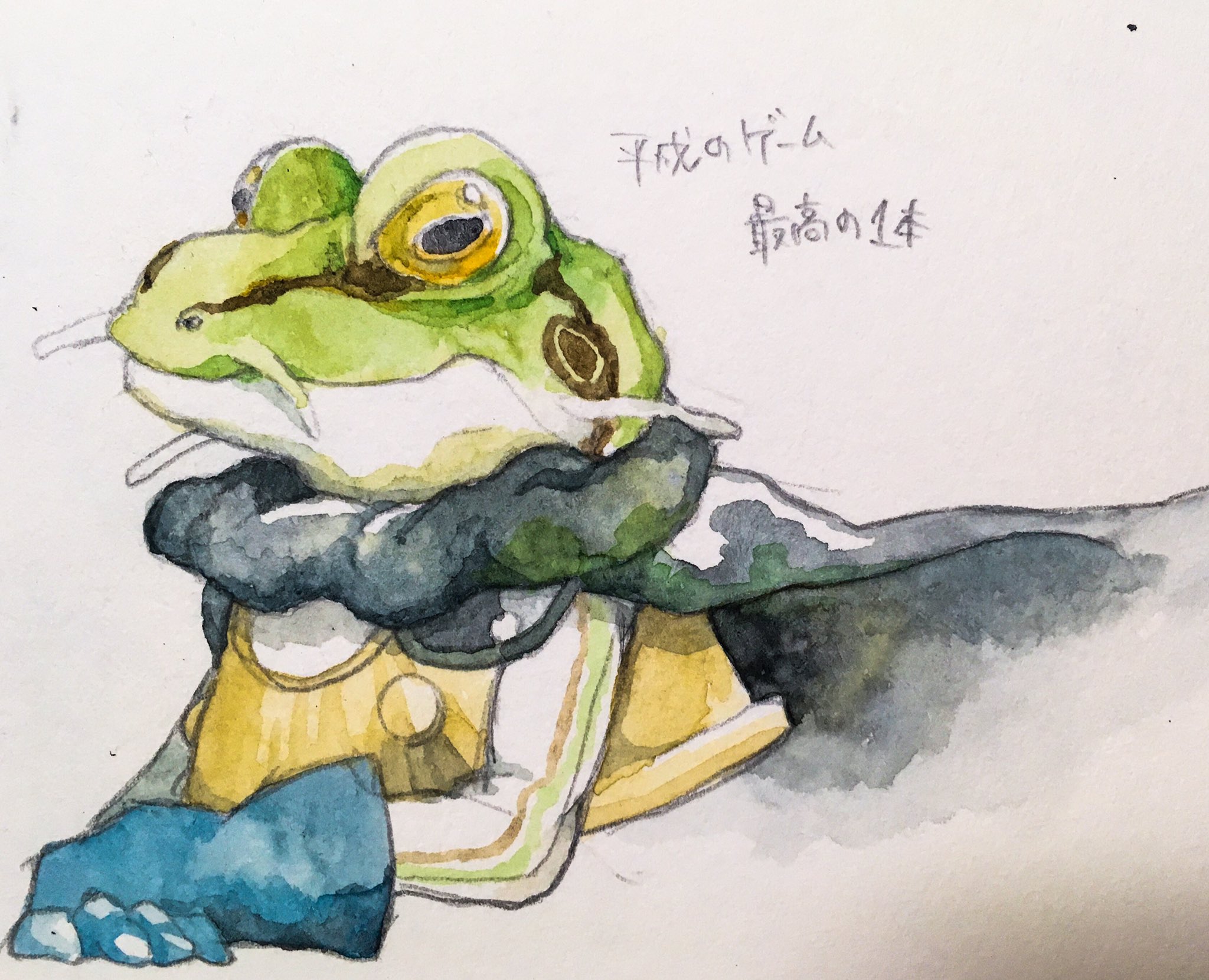ノuレ Sur Twitter 世界一かっこいいカエル クロノ トリガー T Co Kdi9bxpmug Twitter