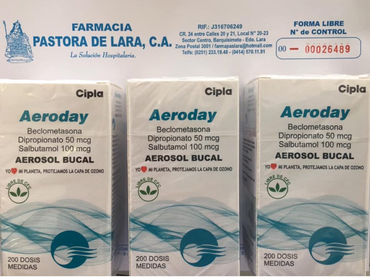Salbutamol Beclometasona Precio