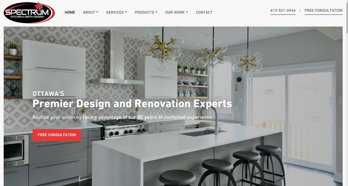 We gave our website a much needed makeover! take a look and let us know what you think !  spectrumkitchens.ca

big shout out to the team at <a href="/seopluscanada/">seoplus+</a> for making it happen and working your magic , and to  David from Birdeyemarketing  for all your help !