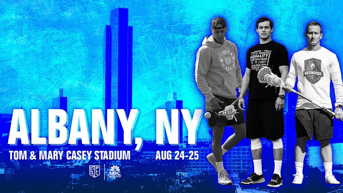 ALLLBANYYYY!

Week 11, we’re coming to town  🥍

Early bird signup:
premierlacrosseleague.com/albany