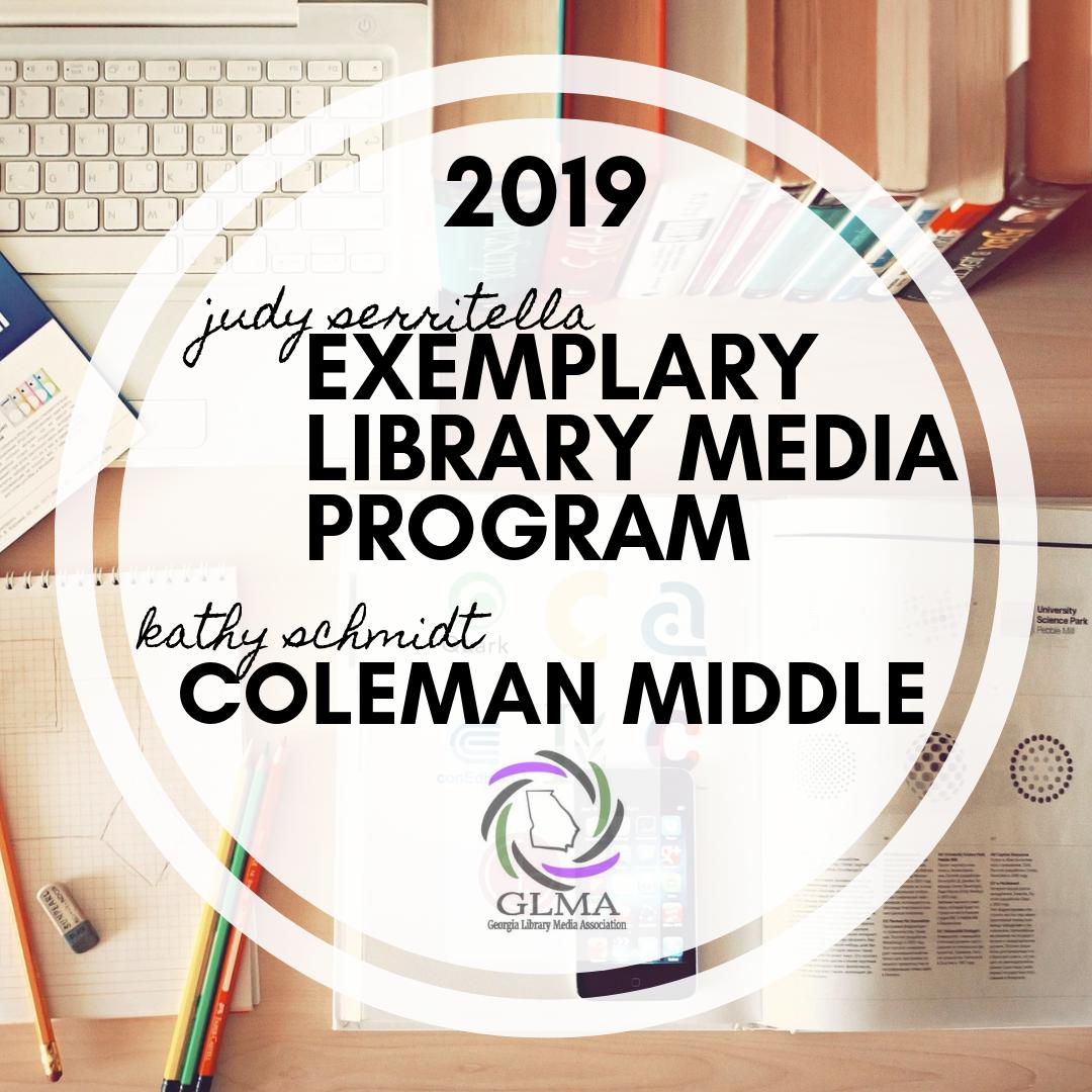 colemanms546's tweet photo. Congratulations to @kathyfs24 for Coleman's Media Program being recognized for being exemplary!!! Way to go! @glma #Galibchat #Futurereadylibs #EMP19 https://t.co/VCQLUm5dOQ