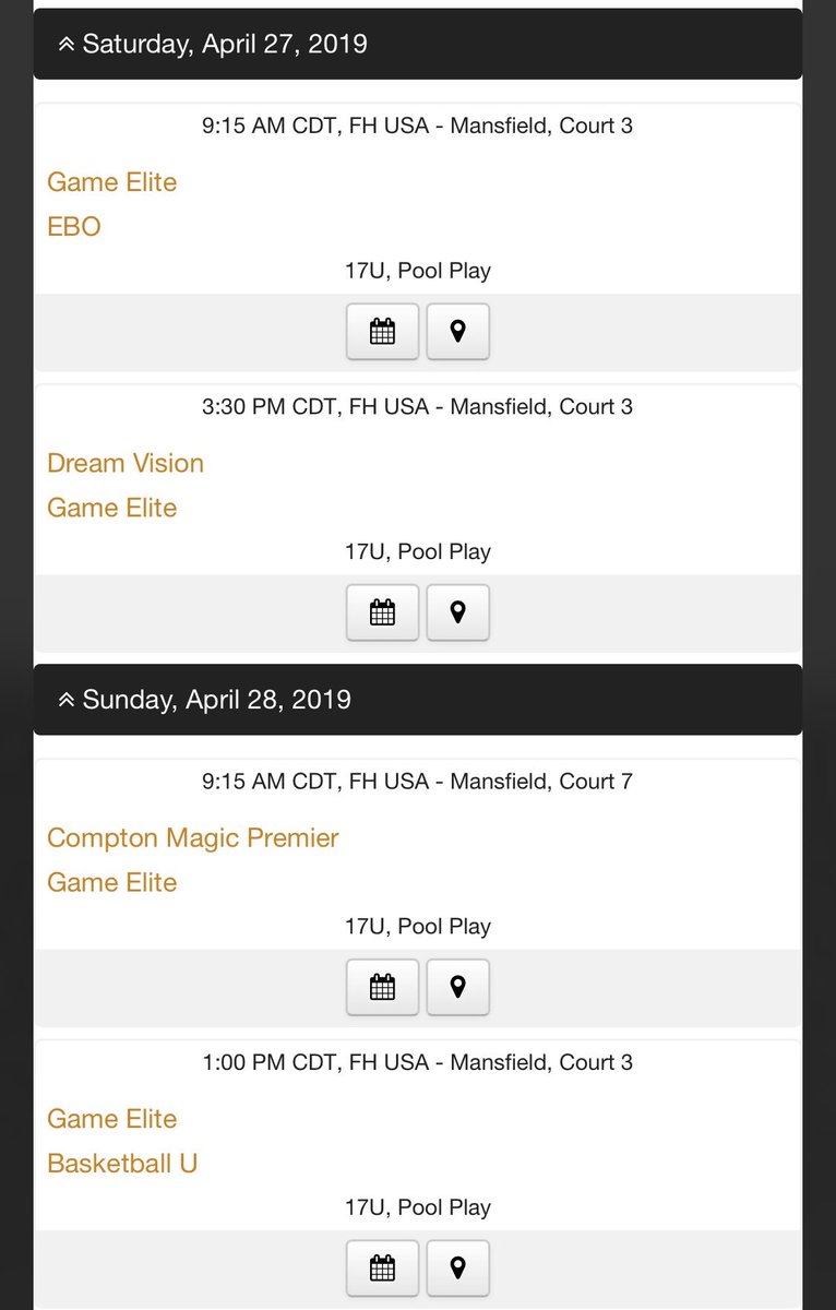 <a href="/GauntletSeries/">Gauntlet Series</a> <a href="/3StripesCircuit/">3 Stripes Circuit</a> scheduled for this weekend! 📍Dallas, TX!