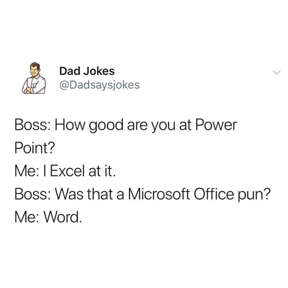 TVanWoeart's tweet image. Because I don&apos;t want this thread to die!!! #AVtweeps #dadjokes #avhumor #techhumor