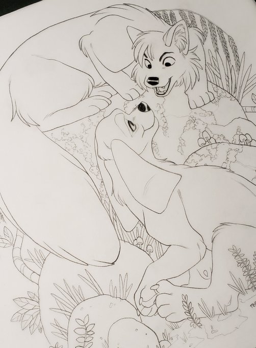 ?Originals For Sale? | https://t.co/JMd8mokp4W
selling the original lines for my fan art pieces: the fox and the hound, dodger, laika, isabelle, and a few other personal illustrations. free shipping in the US, and they come with a free print or sticker. rt's appreciated! 