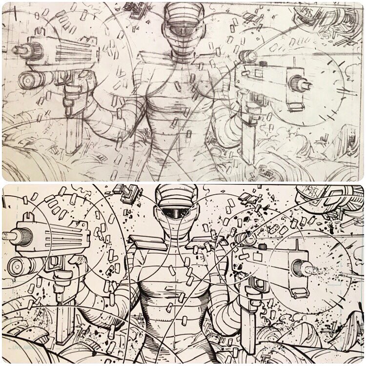 inkmonkeyhope's tweet photo. Blasting into the week. #Subtle 😏 Nope, not her style. Revisiting #TheSilencer
✏️- JRJR ✒️-🙋🏻♀️
.
#JohnRomitaJr #SandraHope #art #inks #DC #comics #superheroes #girlsnightout #cleaninghouse #womenswork #isneverdone #Thegoodguys #Monday #inkmonkey #Hope #isinthehouse https://t.co/y69b90xlLT