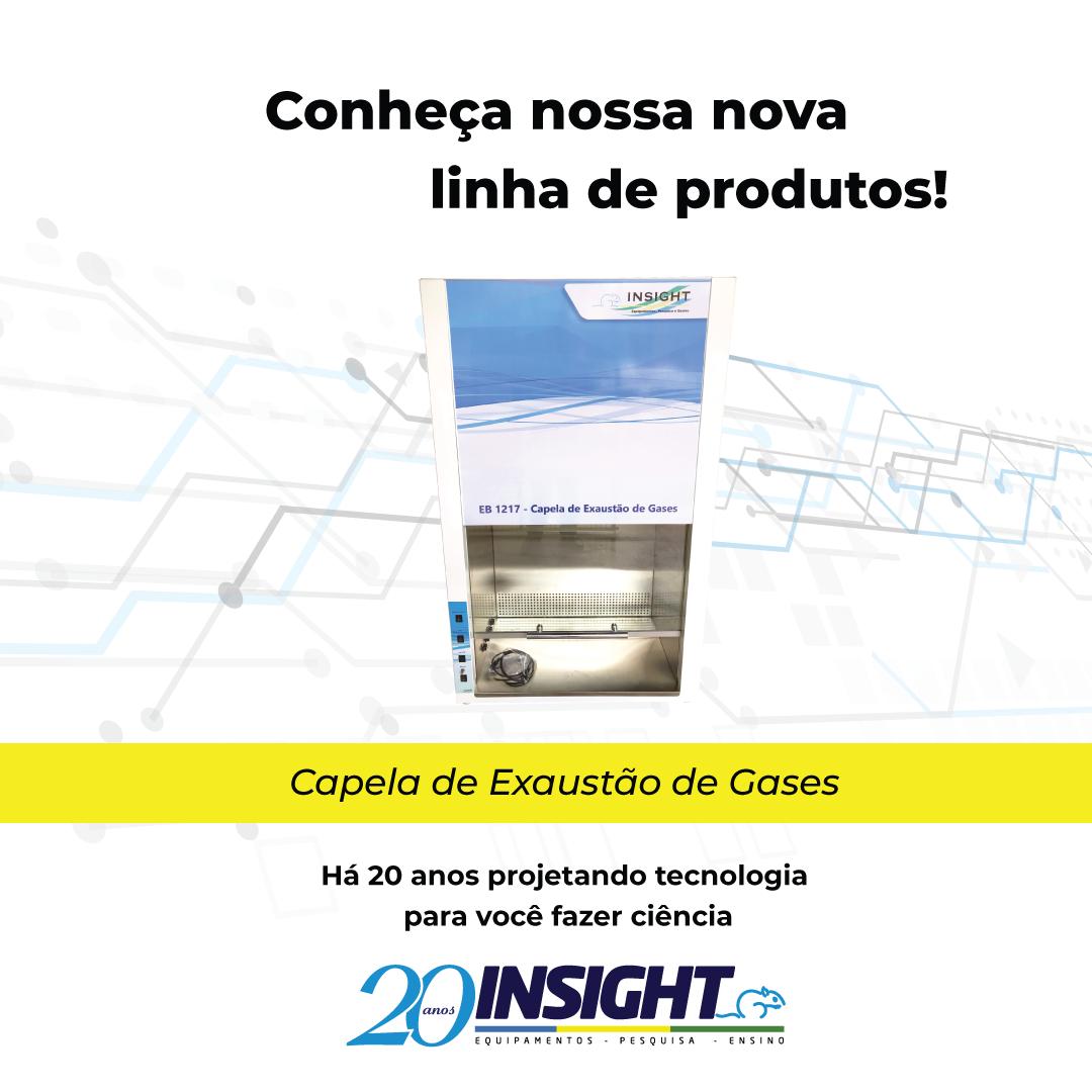 Insightltda's tweet image. LANÇAMENTO! Conheça a nova CAPELA DE EXAUSTÃO DE GASES da família Insight Equipamentos. Gostou? Então entre em contato com a gente e peça um orçamento. Acesse nosso site e conheça nossa linha completa de equipamentos para pesquisa científica – insightltda.com.br